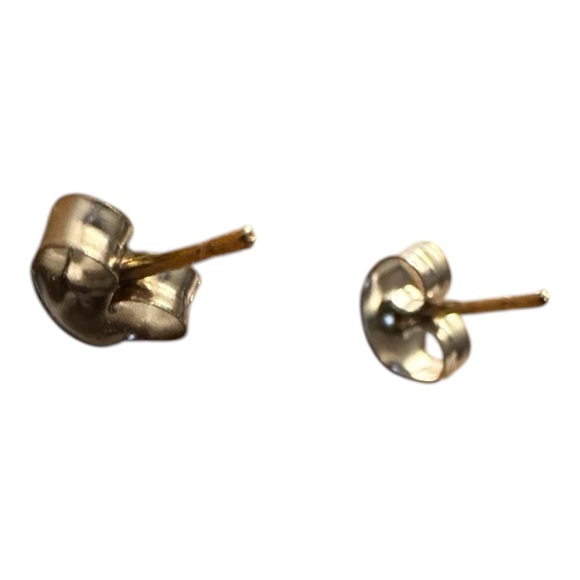 Charming Gold Ice Cream Cone Earrings for Kids - Picture 2 of 3